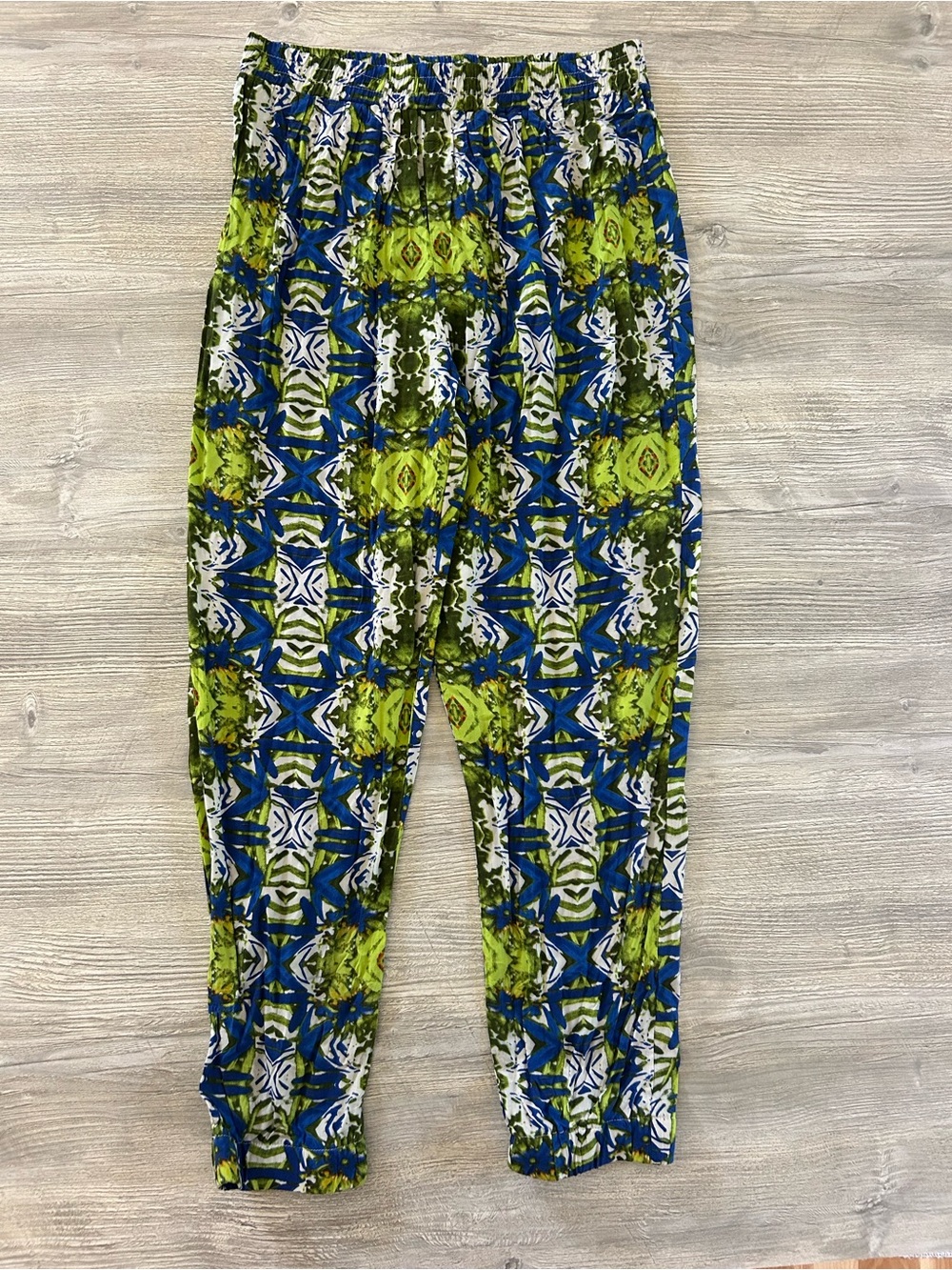Everybody Talks Vibrant Abstract Geometric Jogger Lounge Pants